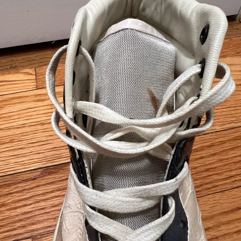 Balenciaga Leather Colorblock Pattern Sneakers - Picture 8 of 8